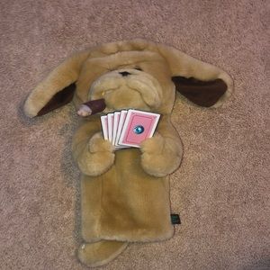 Winning edge dog golf head cover